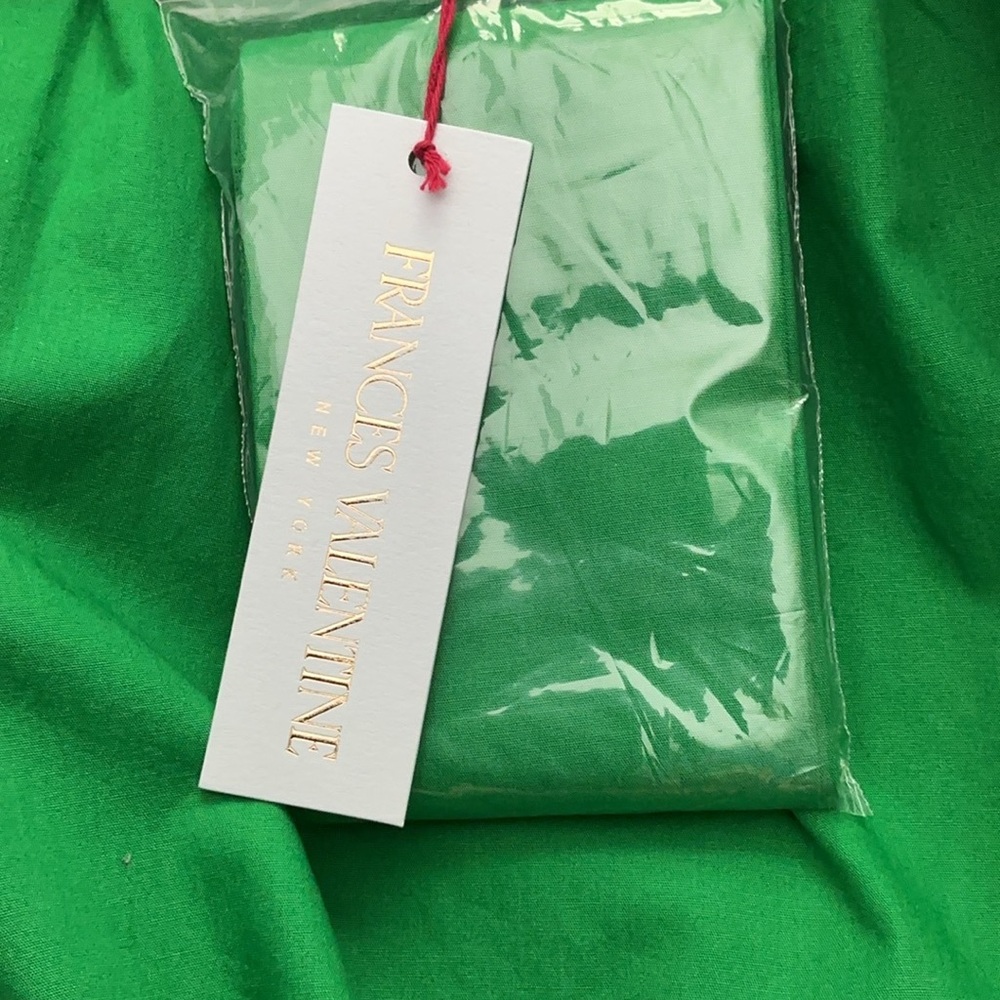 Frances Valentine Bliss Green Midi Dress XS NWT - Picture 5 of 5